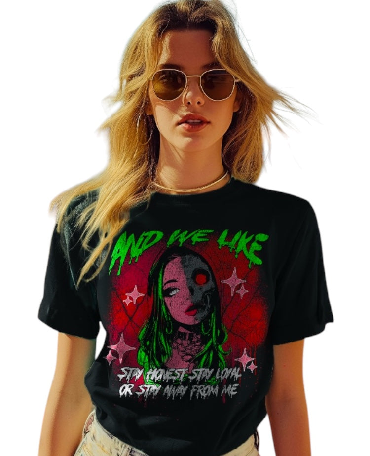 Slime Girl Graphic Heavy Weight T-Shirt