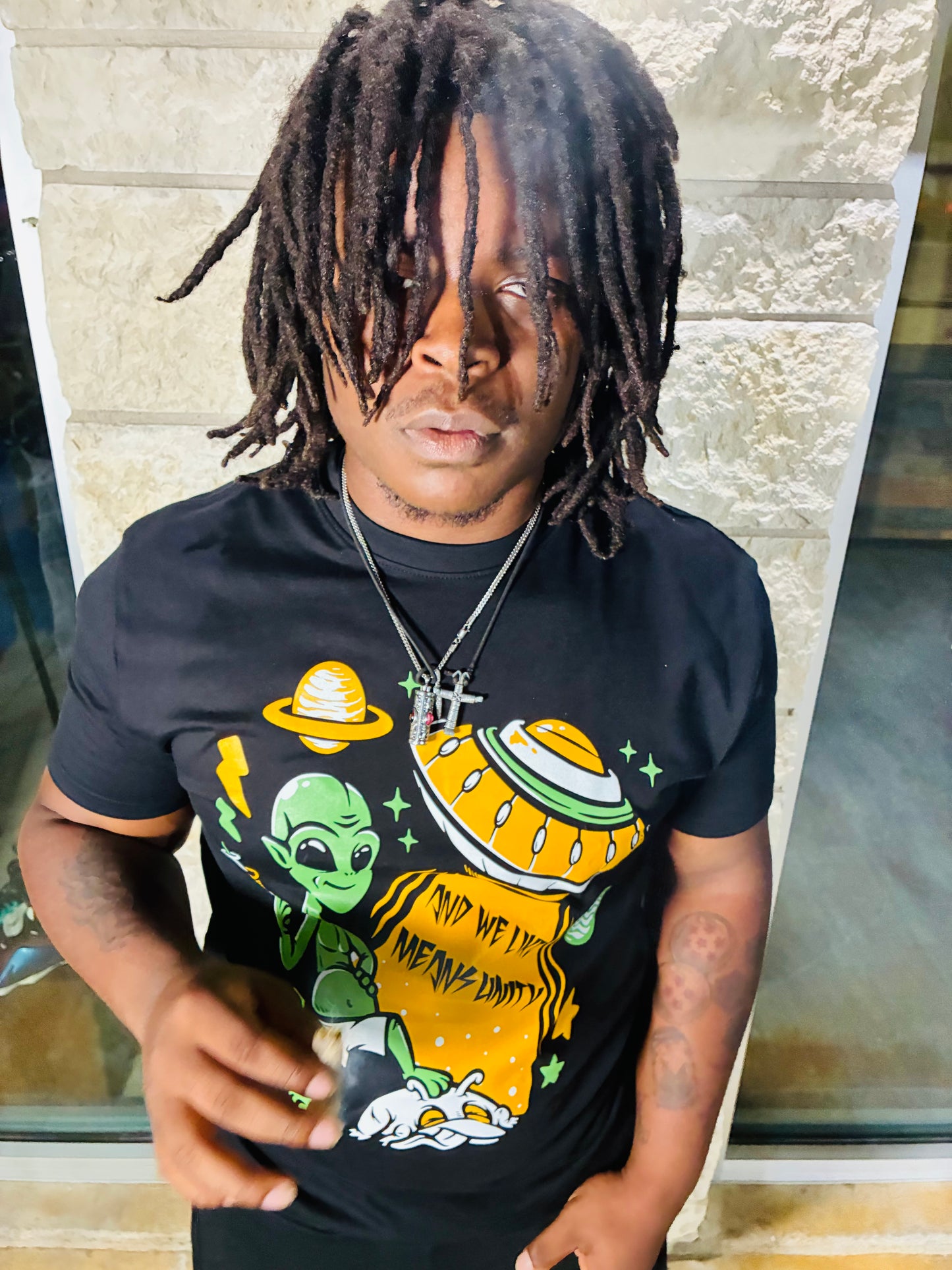 Alien Invasion Graphic T-Shirts