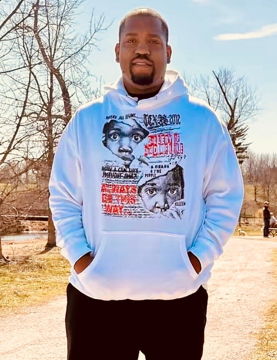 AWL X WHERE IT BEGINS WHITE x AB4TP HOODIE