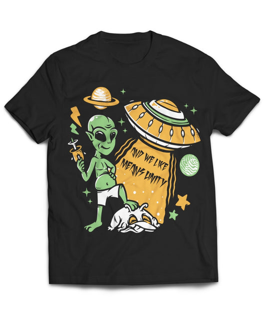 Alien Invasion Graphic T-Shirts