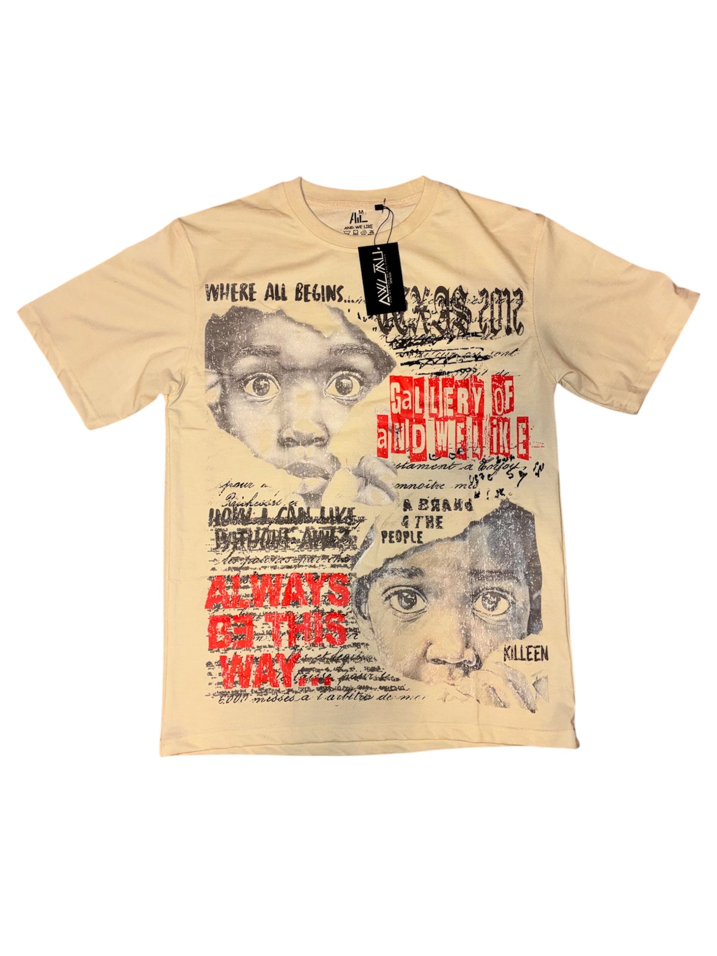 PRE-ORDER Where It Begins Off-White Heavyweight T-Shirt