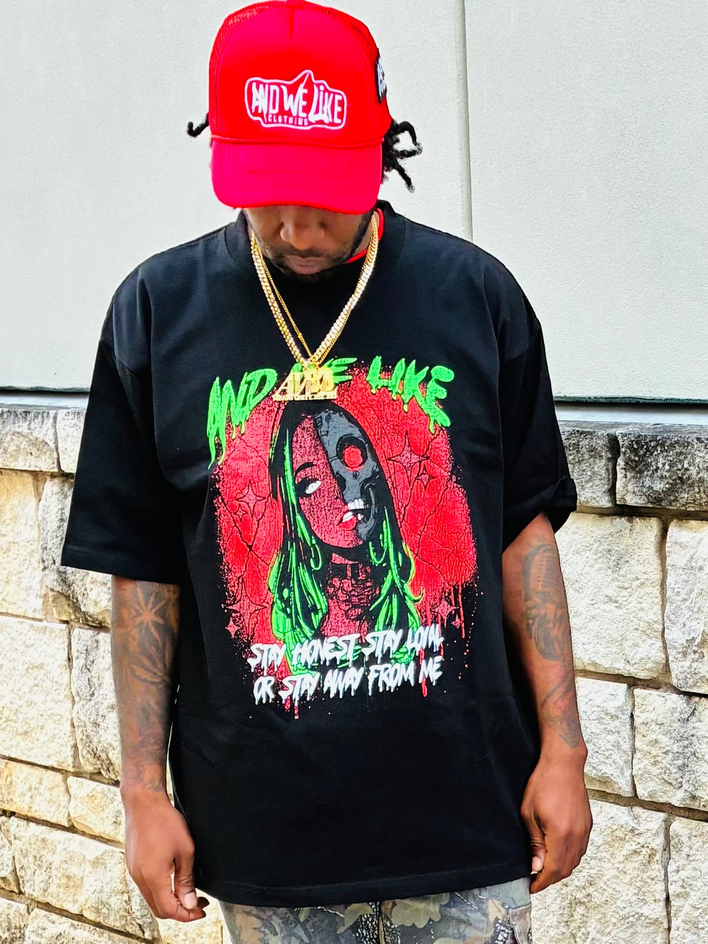 Slime Girl Graphic Heavy Weight T-Shirt