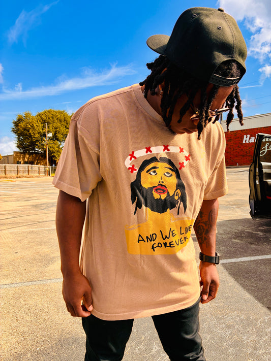 “And We Like Forever” Oversized Heavyweight Tee