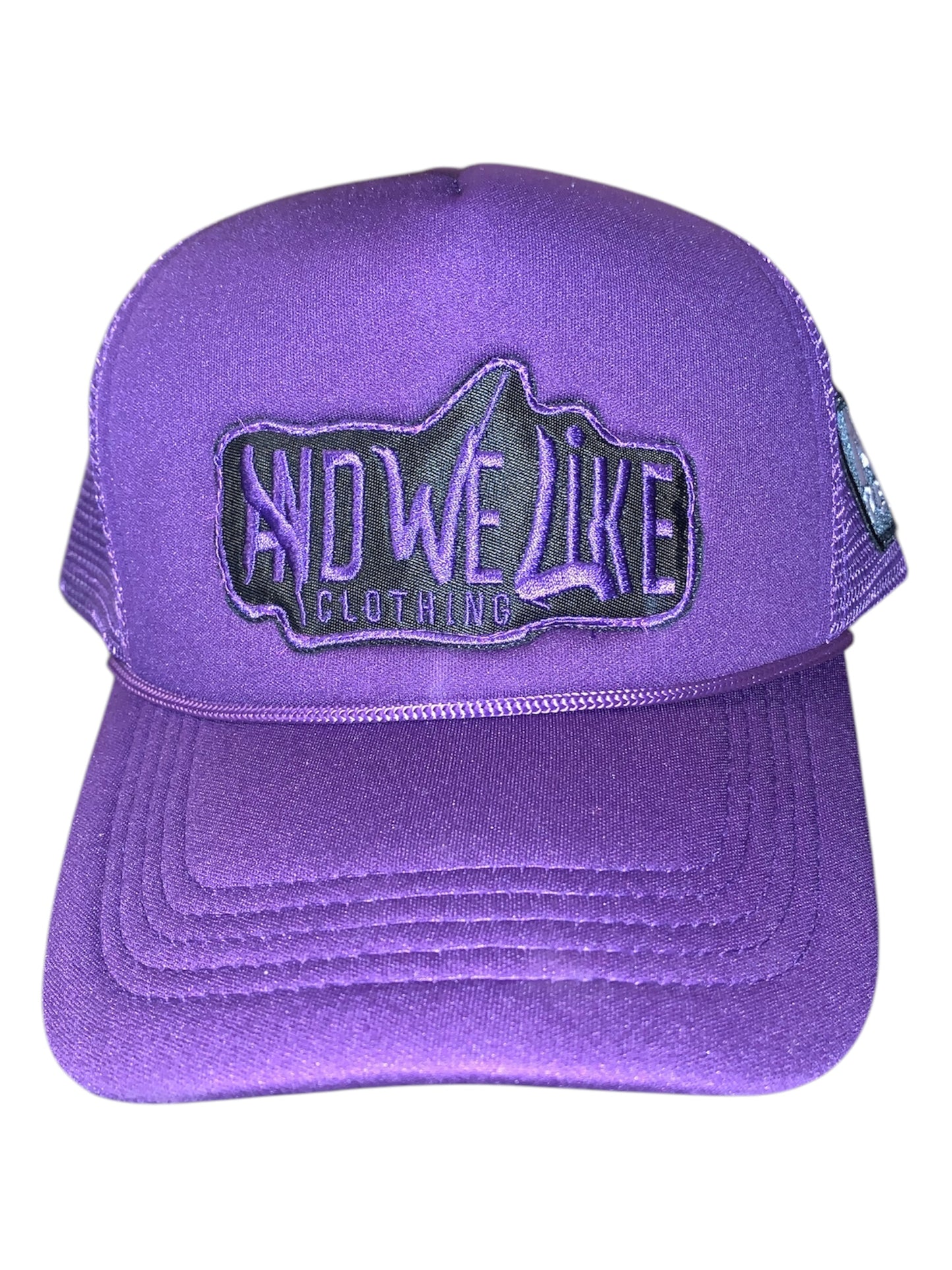 AWL Snapback Trucker x A Brand 4 The People (purple / black)