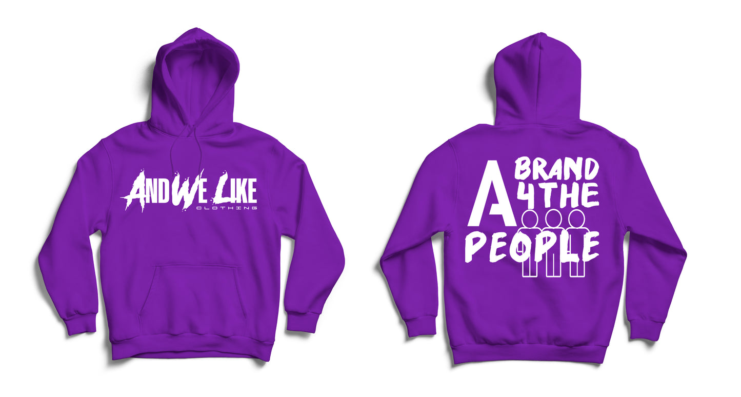 AWL x AB4TP Hoodie Purple