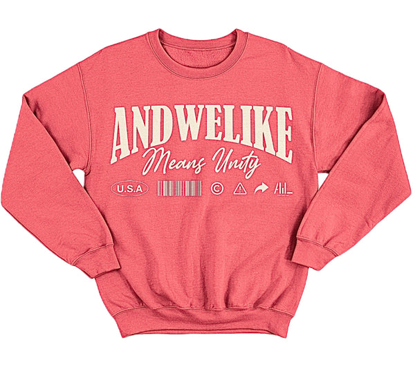 And We Like Bar Code Crew Neck Sweatshirt