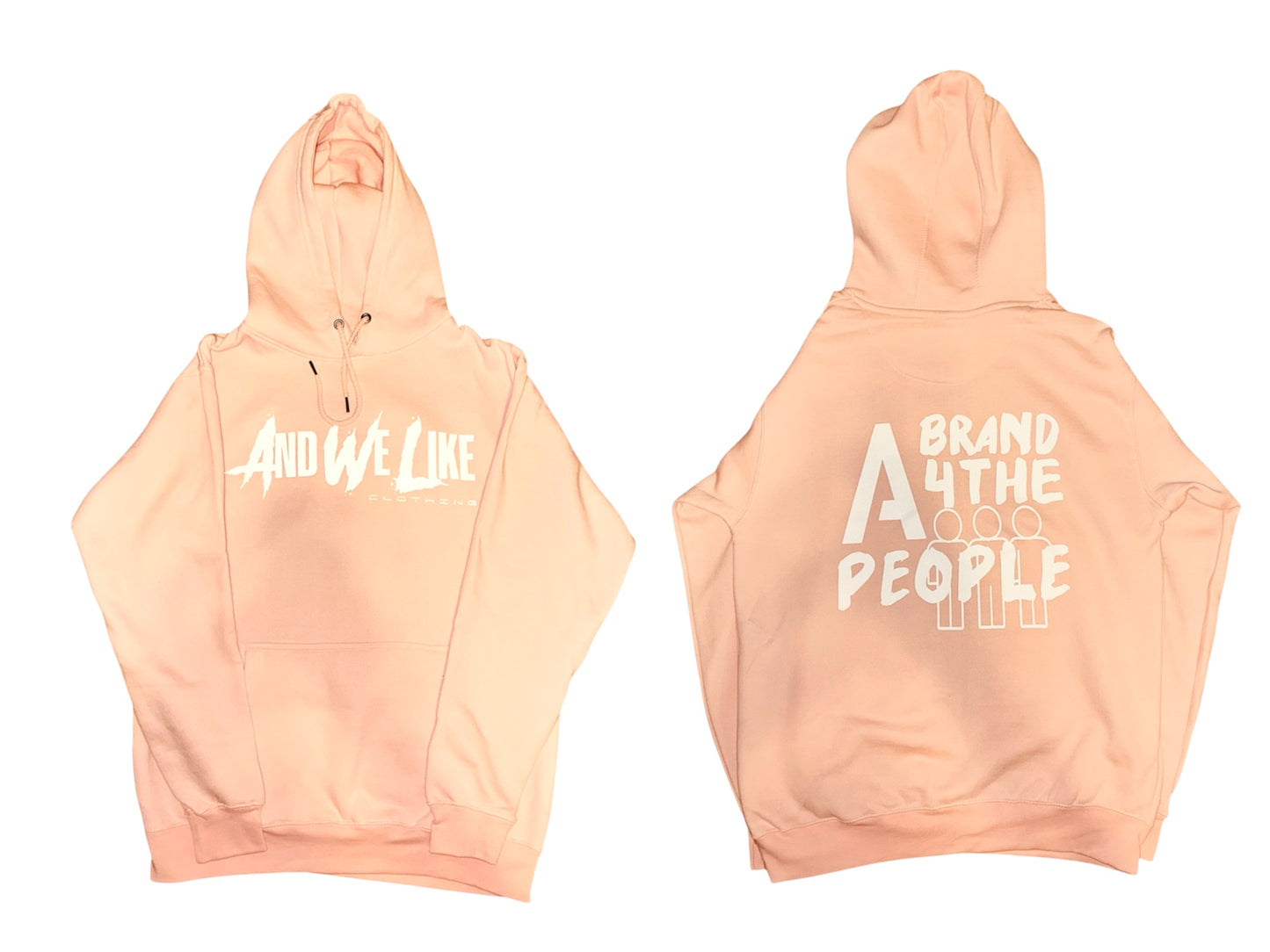 AWL x AB4TP Hoodie Soft Pink
