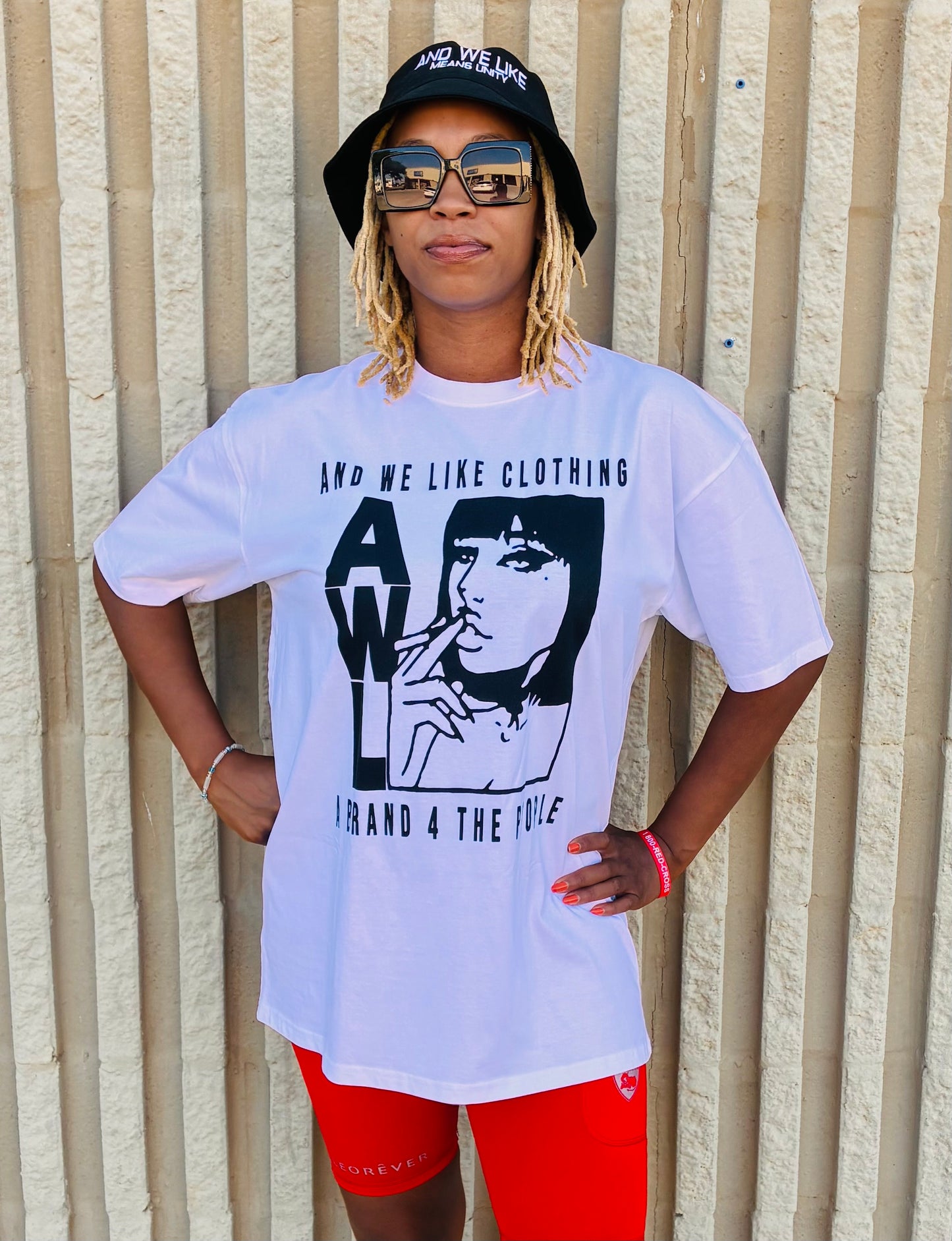 Smoke Girl Heavyweight T-Shirt