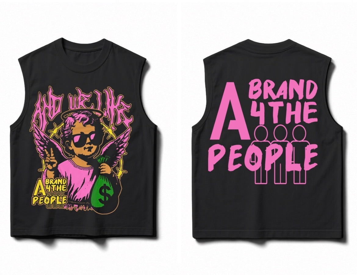 ANGEL BOY x AB4TP SLEEVELESS T-SHIRT