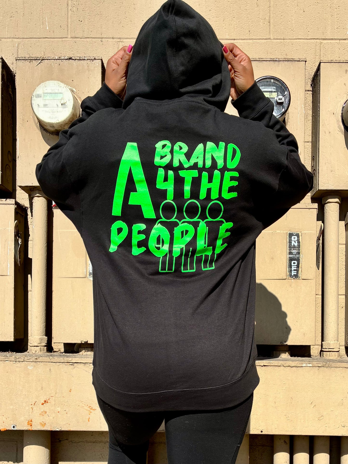 Slime Girl Graphic Hoodie (Black)