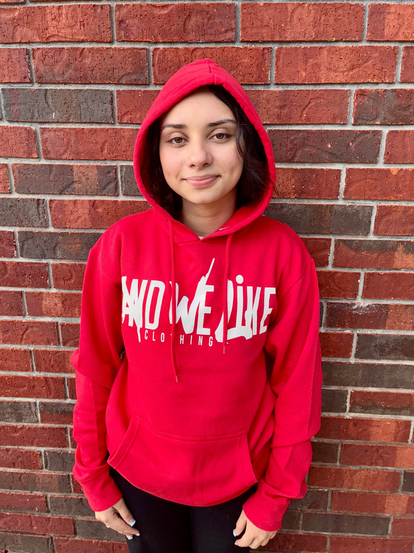 AWL x AB4TP HOODIE RED
