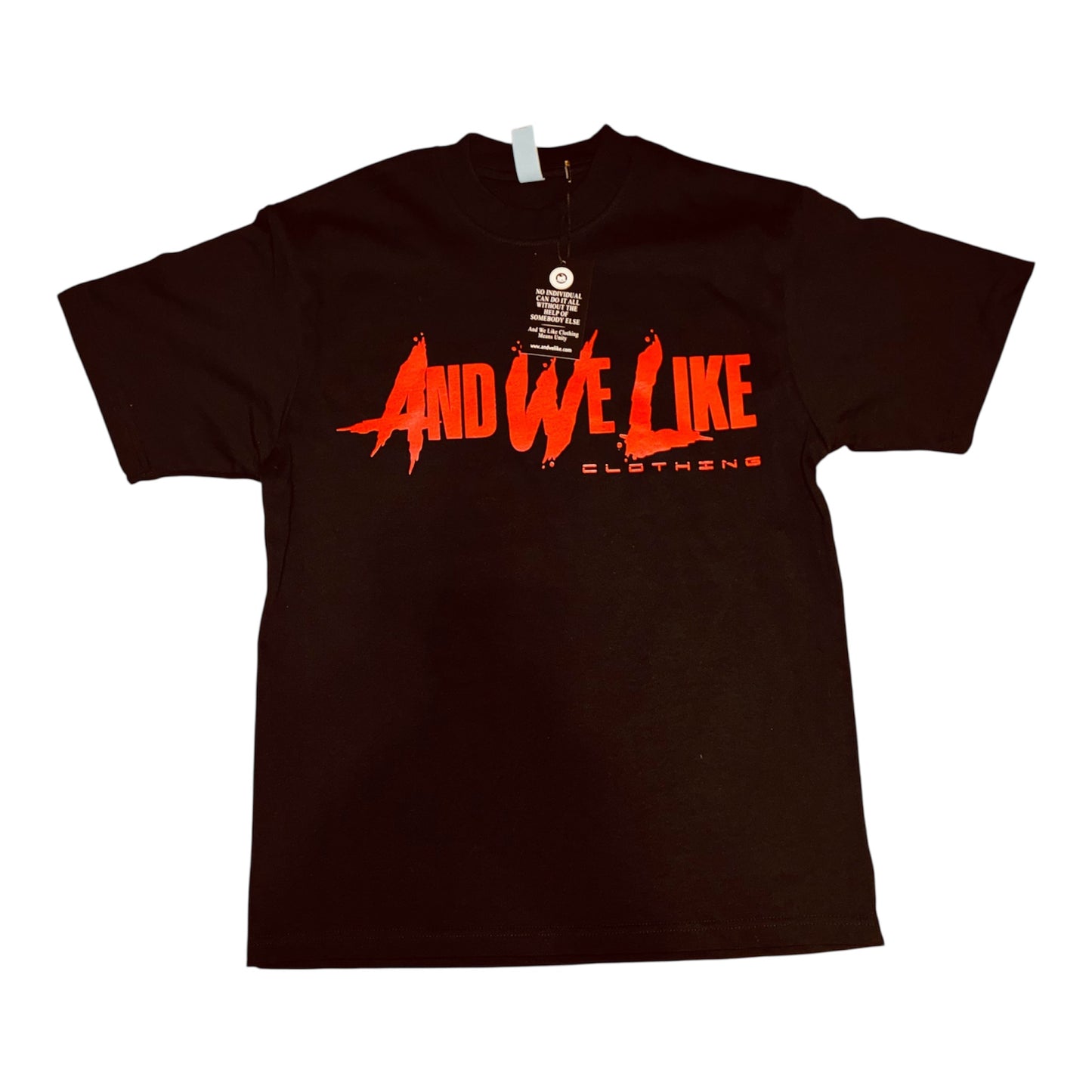 And We Like x AB4TP T-Shirt BLK/RED