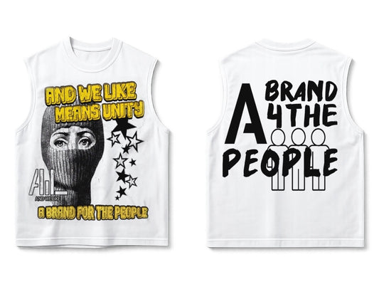 SKI MASK GIRL x AB4TP SLEEVELESS T-SHIRT