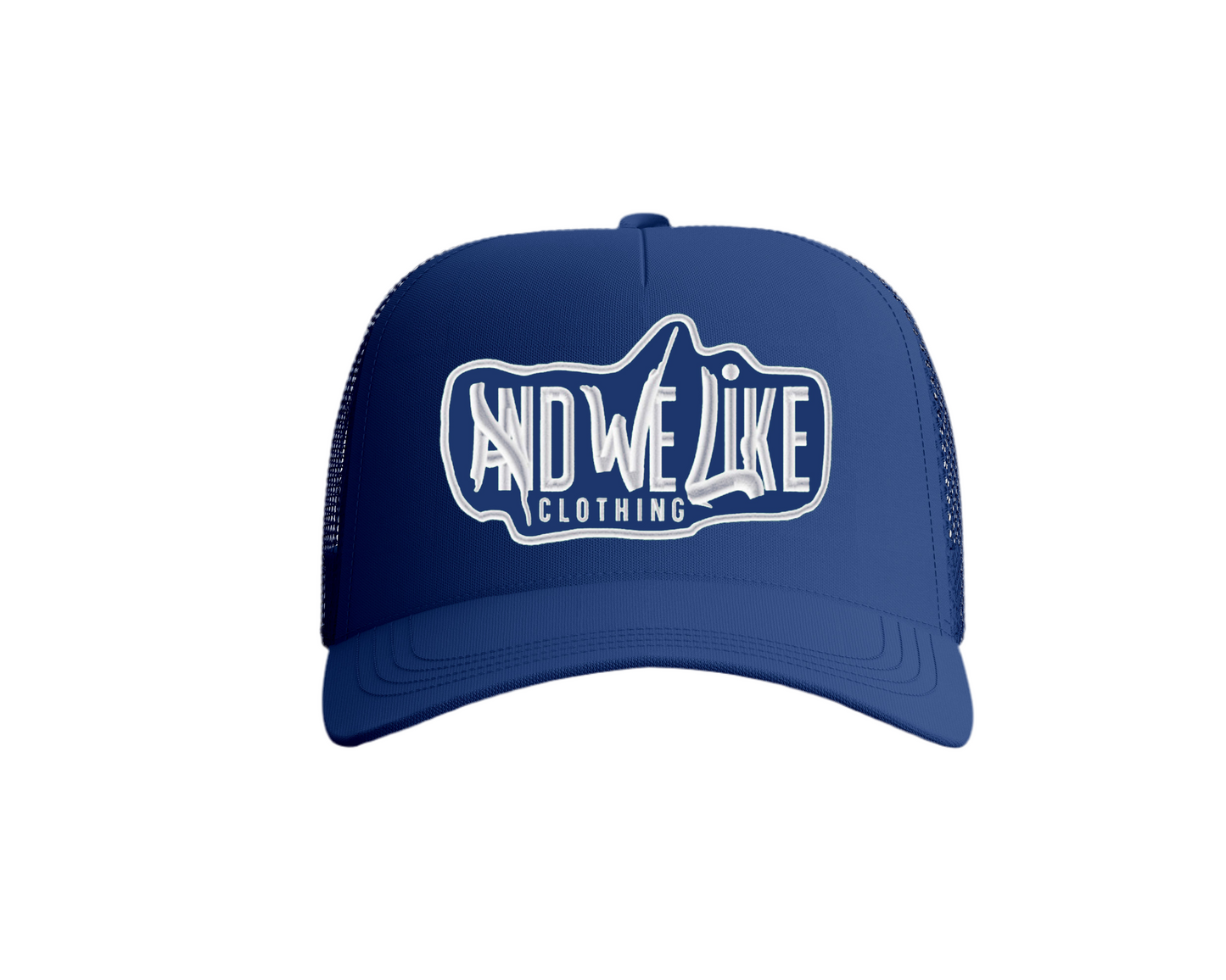 Snapback Trucker x A Brand 4 The People (blue / white)