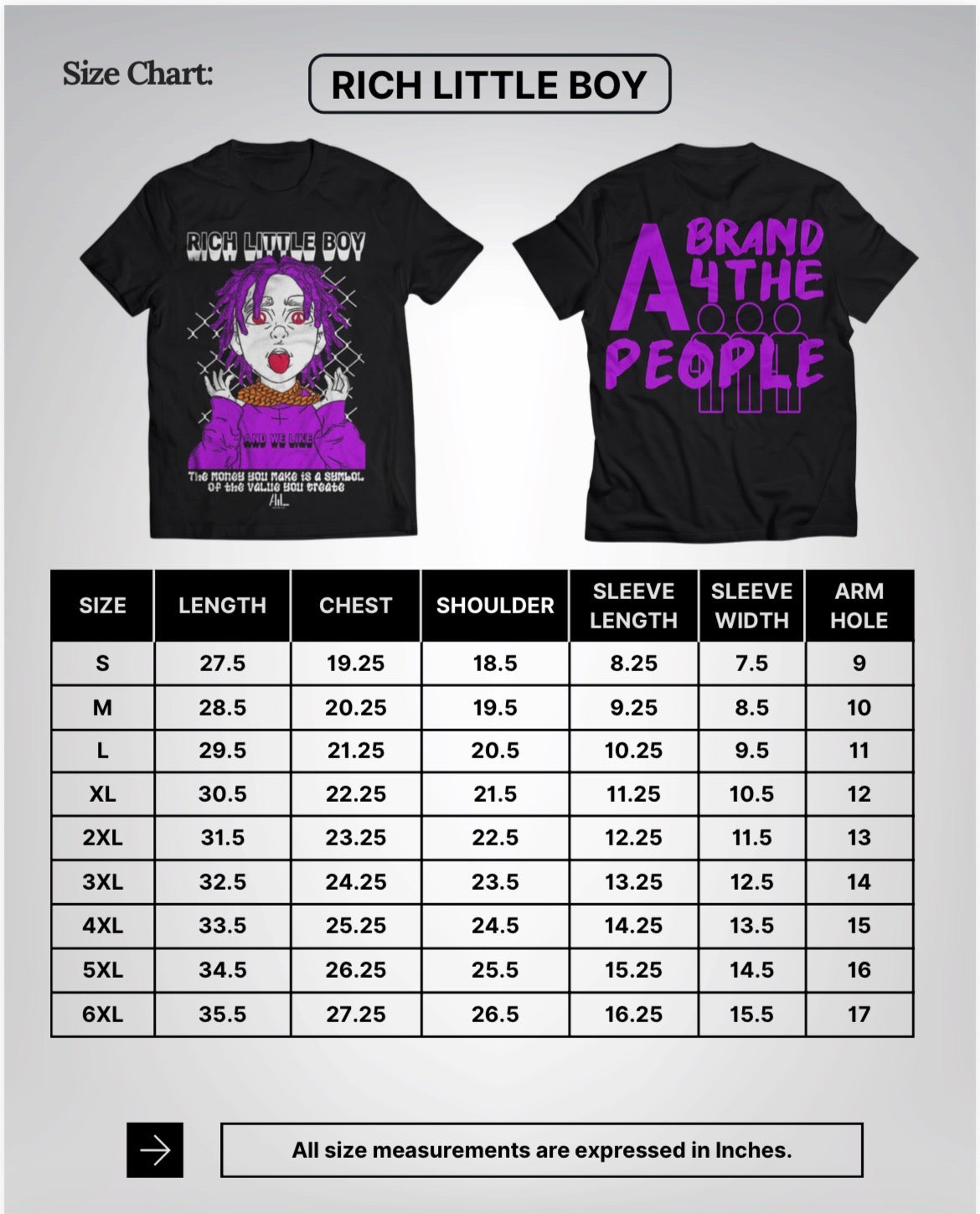 RICH LITTLE BOY x AB4TP T-SHIRT