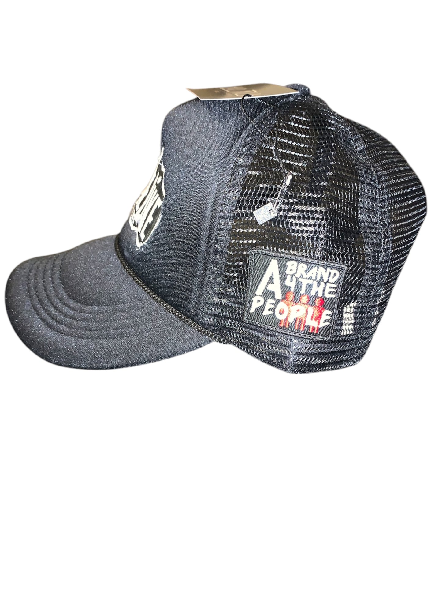 AWL Snapback Trucker x A Brand 4 The People (black/white)