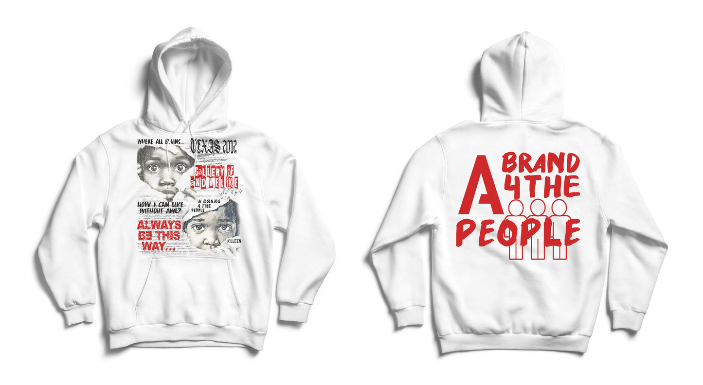 Where It Begins White x AB4TP Hoodies