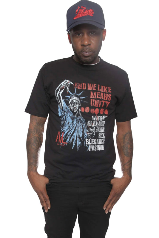 Statue Of Liberty Graphic T-Shirt