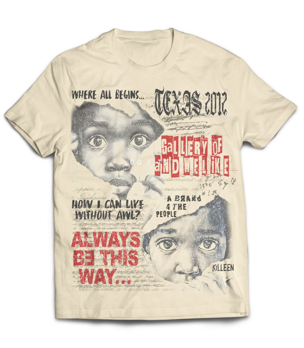 *PRE-ORDER Where It Begins Off-White Heavyweight T-Shirt