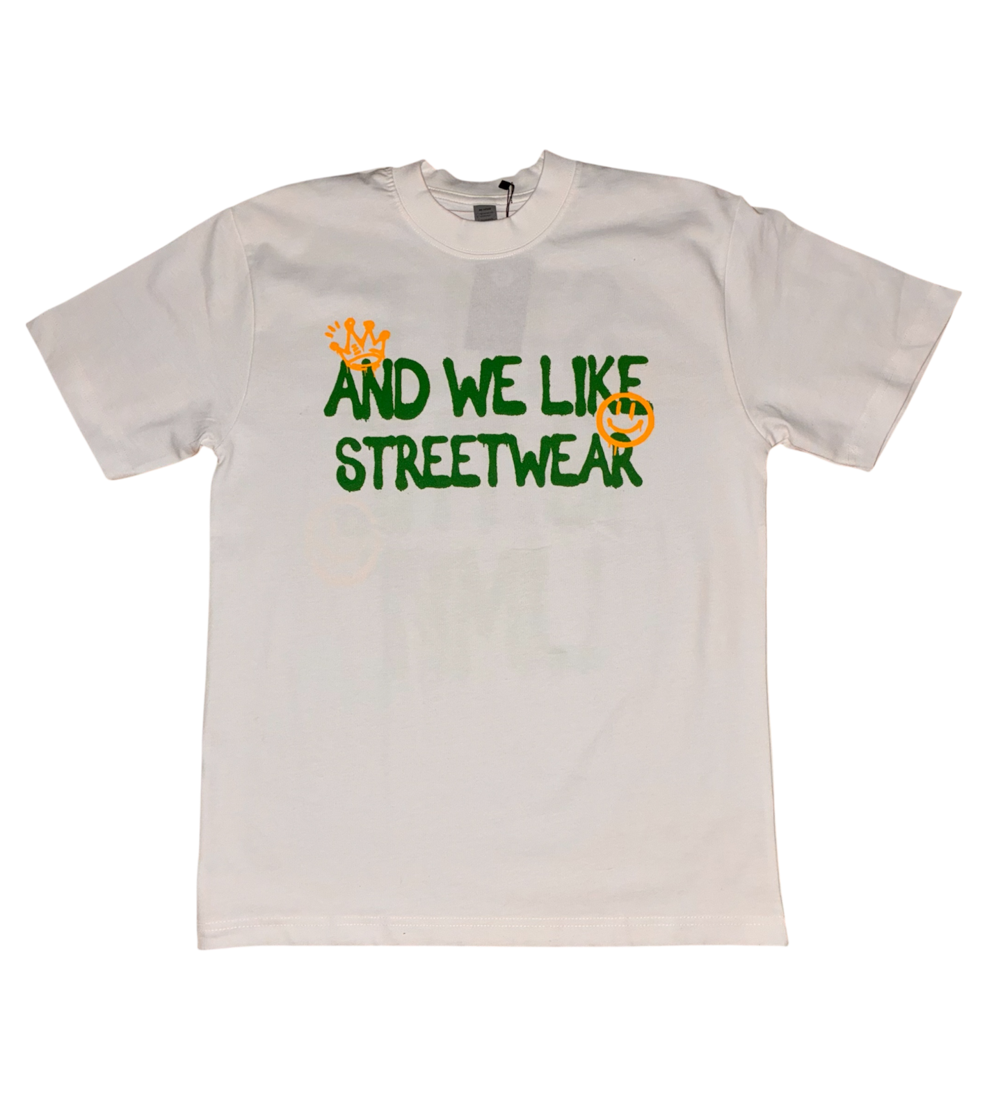 AWL Streetwear x Style Is The Limit Heavyweight T-Shirt (White/Green)