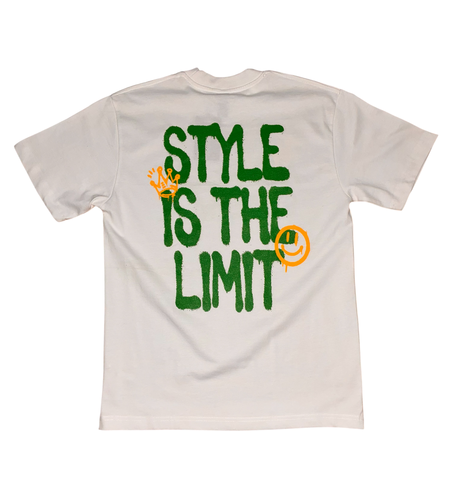 AWL Streetwear x Style Is The Limit Heavyweight T-Shirt (White/Green)