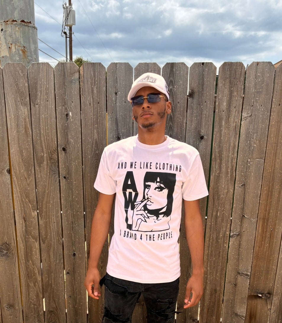 Smoke Girl Heavyweight T-Shirt